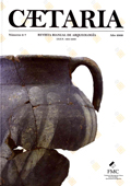 Foto de Caetaria: revista bianual de Arqueologa. n 6-7 (2009)