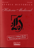 Foto de Studia Historia. Historia Medieval: Mujeres y Edad Media. Nuevas perspectivas (n 26, 2008)