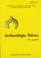Foto de Archaeologia Polona Vol. 45 (2007):